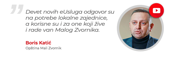 Devet novih eUsluga u Opštini Mali Zvornik dostupno je uz podršku Vlade Švajcarske kroz program Swiss PRO