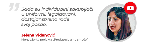 Sada su individualni sakupljači u uniformi, legalizovani, dostojanstveno rade svoj posao