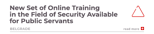 New Set of Online Training in the Field of Security Available for Public Servants