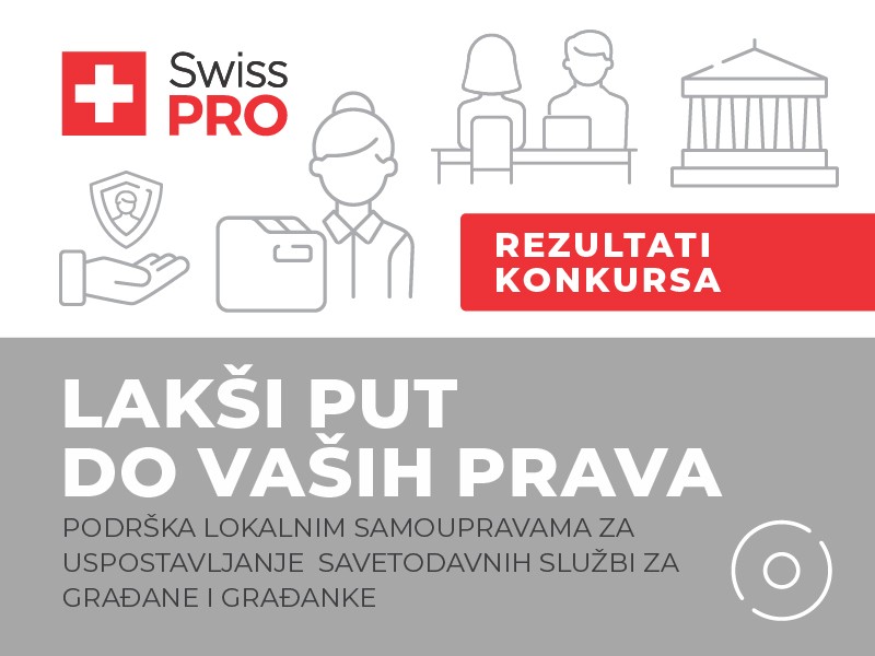 Lakši put do vaših prava- Savetodavne službe u 13 lokalnih samouprava