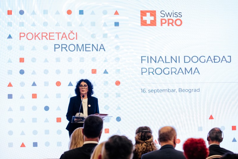 Vlada Švajcarske preko programa Swiss PRO doprinela unapređenju kvaliteta života skoro 60.000 ljudi u Srbiji