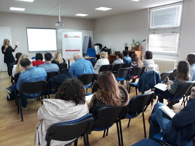 Calls presentation in Kragujevac