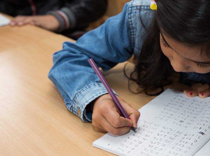 Young Roma learning Maths with support, Vladičin Han